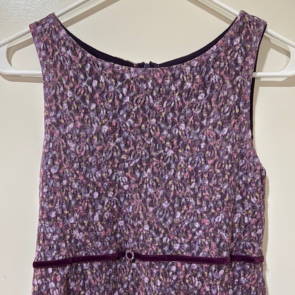 hype Purple Sleeveless Dress- Girls - Picture 2 of 10